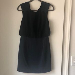TIBI black and navy dress ⭐️